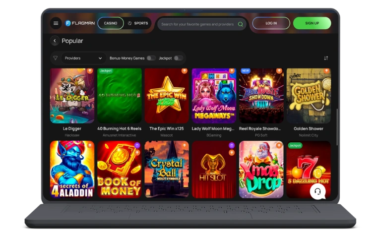 Flagman Casino log in